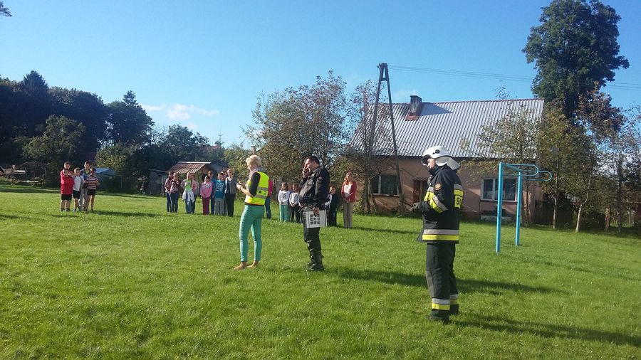 SP w Dunowie - próbny alarm przeciwpożarowy SP w Dunowie - próbny alarm przeciwpożarowy