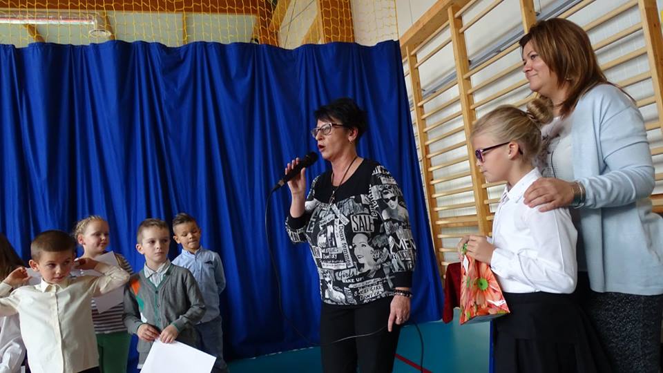 Pasowanie na Czytelnika w Konikowie Pasowanie na Czytelnika w Konikowie