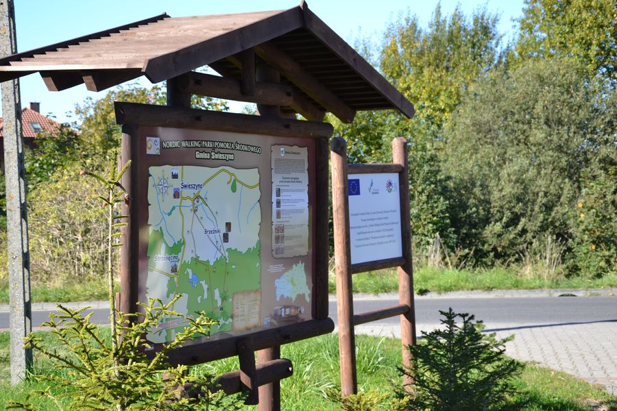 Trasy Nordic Walking w Świeszynie Trasy Nordic Walking w Świeszynie
