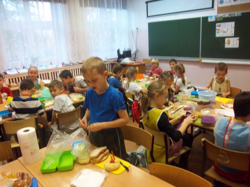 „Śniadanie daje moc” w Szkole Podstawowej w Konikowie