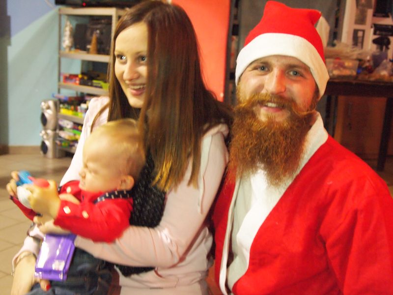 Mikołaj w świetlicy w Dunowie