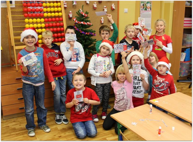 Warsztaty scrapbookingu w kl. 2 i 3 w SP Dunowo