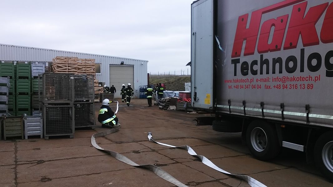 Ewakuacja pracowników przedsiębiorstwa HAKO Technology Ewakuacja pracowników przedsiębiorstwa HAKO Technology