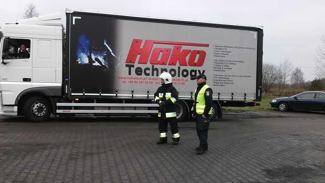 Ewakuacja pracowników przedsiębiorstwa HAKO Technology Ewakuacja pracowników przedsiębiorstwa HAKO Technology