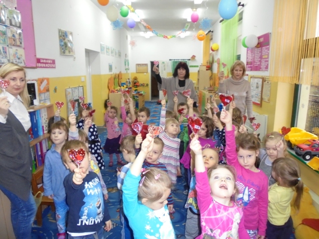 Walentynki w przedszkolu Walentynki w przedszkolu