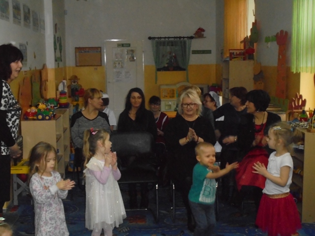 Spotkanie wigilijne w przedszkolu